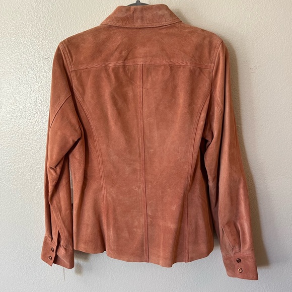 Women’s leather blazer - Picture 2 of 2